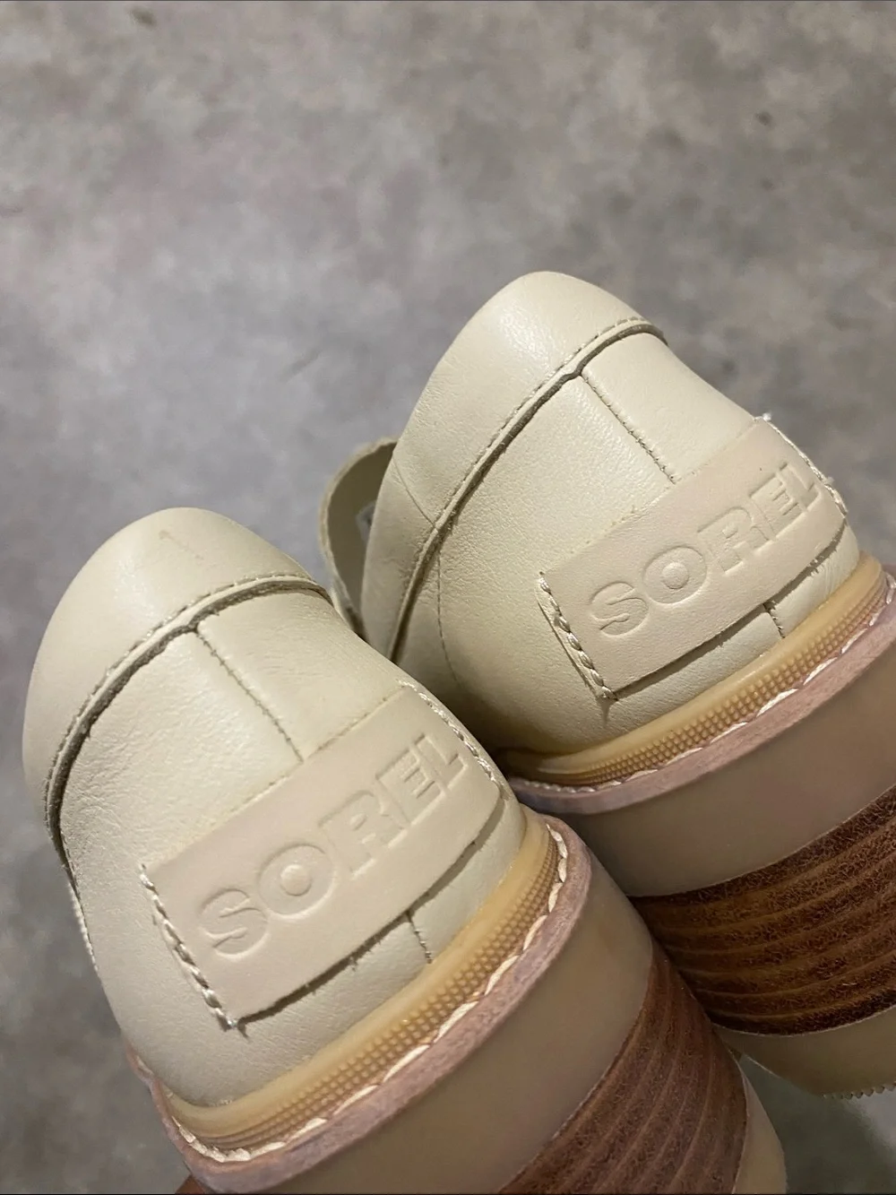 Sorel Joan Now Loafer Platform Shoes Size 9